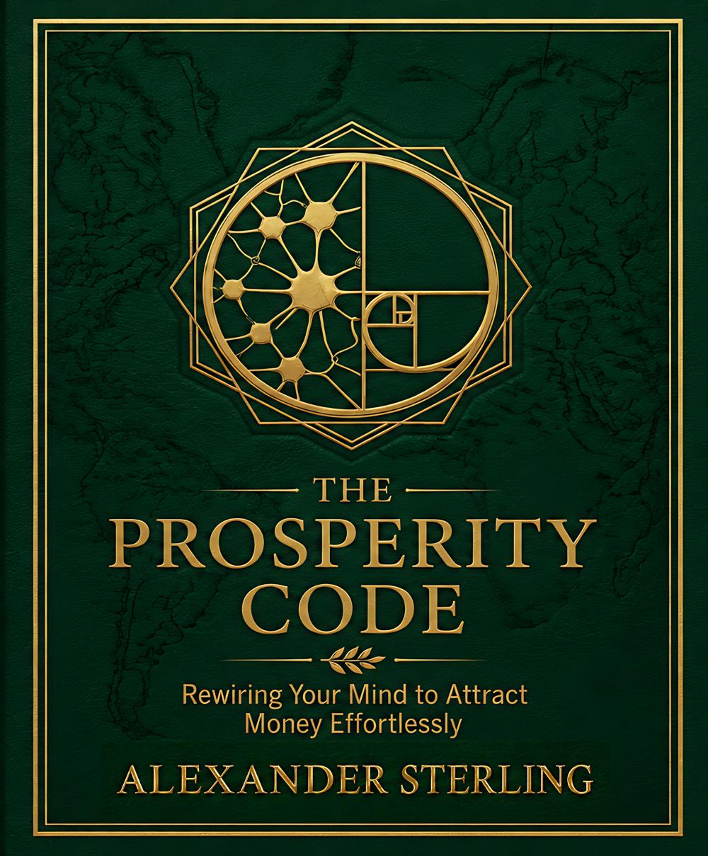 The Prosperity Code by Alexander Sterling — front cover of the subconscious money blueprint system